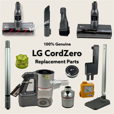 35 H in. . Lg cordzero replacement parts
